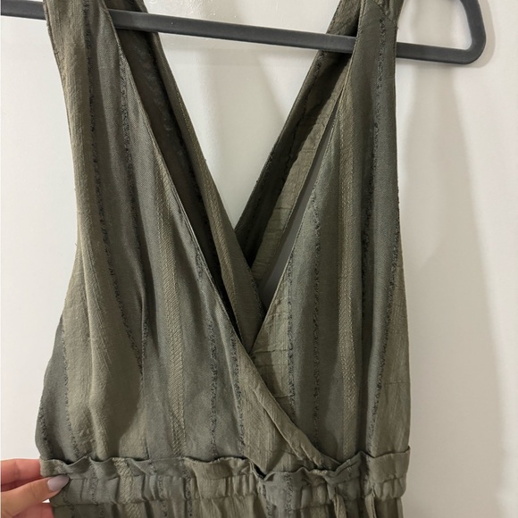 Free People Army Green Jumpsuit - Picture 2 of 2